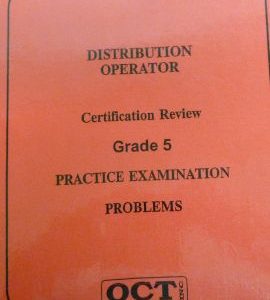 Edition A - Grade V Water Distribution Operator Certification Review Practice Exam (WD-517)