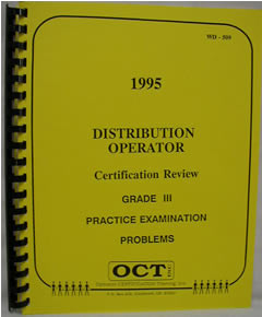 Edition B - Grade II Water Distribution Operator Certification Review Practice Exam (WD-519)